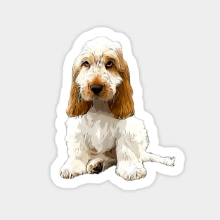 English Cocker Spaniel - Orange Roan Puppy Sticker